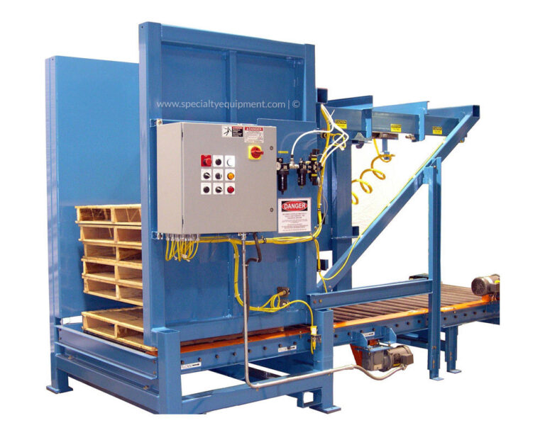 Variable Size Pallet Dispenser Specialty Equipment