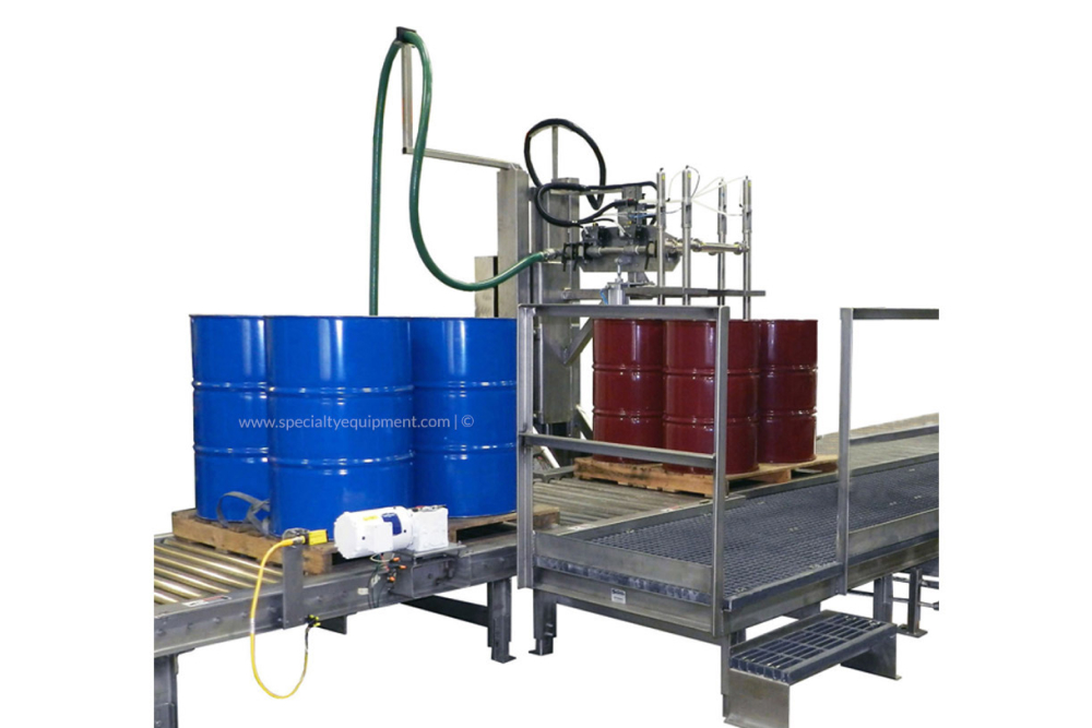 automatic quad drum filler